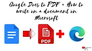 How to write on Google Docs using Microsoft Edge