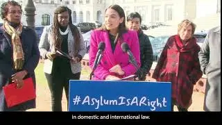 Rep. AOC Delivers Remarks Against Title 42 Expansion
