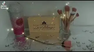 August Black Business Month LuxBlingz Featuring Pink Bling Cups and Bling Brushes