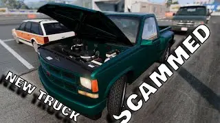 I Got Scammed Buying this Truck In BeamNG RLS Career Mode!