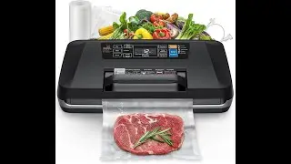 95kpa Vacuum Sealer, Commercial Fully Automatic Food Sealer, Powerful Sealing System, Double Heat