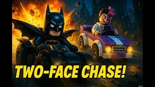 🚨 High-Speed Chaos! | Two-Face Chase - LEGO Batman 1 Gameplay 🚗💥