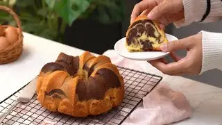 Resep Marmer Cake Klasik | Lembut, Moist & Mudah Dibuat