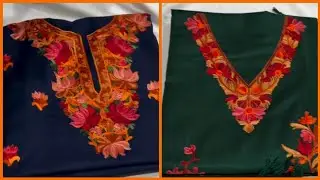 Trending Aari Work Unstitched Suits 😍||| 3pc Suits Cum Pheran Set 🥰||| Winter Suits💥|||