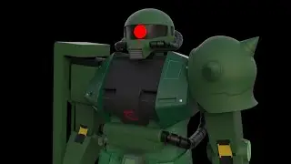 Mobile Suit Zaku II - Testa 2/3