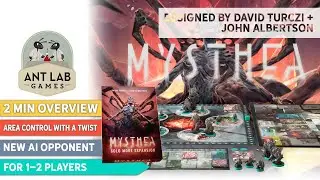 Mysthea Board Game | Solo Expansion by David Turczi and John Albertson | Overview | Primer