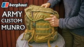 Изготовленный на заказ военный рюкзак для бушкрафта от Berghaus Munro &mdash; обзор и комплектация
