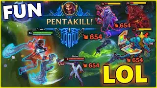 OP Champ or Luck LOL FUN Moments 2022 #67