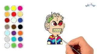 How To Draw An Amazing NFT Cartoon Character Step By Step