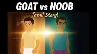 பொறாமையின் பாடம்|GOAT vs NOOB #tamilstories #comedy #animation #moralstories @Animaze_stories