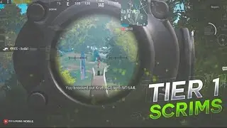 Grinding Begins | Tier 1 Scrims | Pubg Mobile
