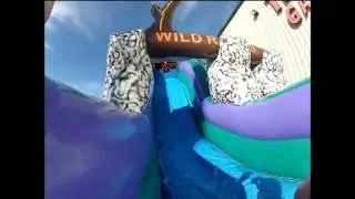 Wild Rapids Inflatable Water Slide Rental - Dallas, Texas