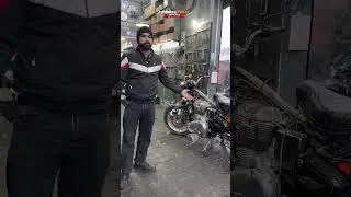 Kyu ha bullet par bharosa ? ❤️🙏#royalenfield #rbwshop #accidental #bullet350 #repairs