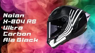 Nolan Helmet X 804 RS Ultra Carbon Ala Black