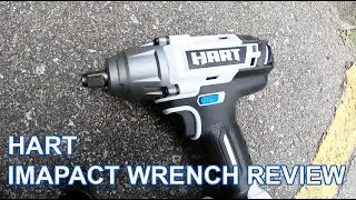 Walmart tools - HART impact wrench review (RIPS NUTS)