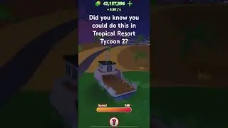 Did you know you could do this in Tropical Resort Tycoon?? #tropicalresorttycoon #roblox