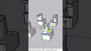 Простой способ зеркально отразить любой объект в SketchUp || Как зеркально отразить объект в Sket...