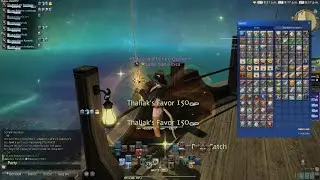 FINAL FANTASY XIV Online Ocean fishing catching legendary Hafgufa !!!