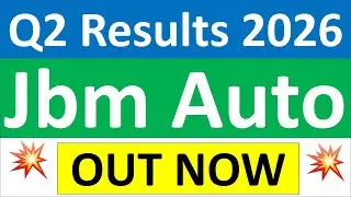 Jbm Auto Q2 results 2026 | Jbm Auto results today | Jbm Auto Share News | Jbm Auto Share latest news