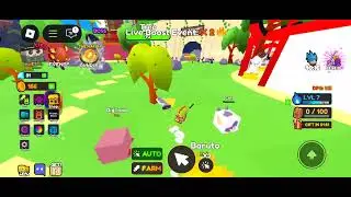 Играю в anime slashing simulator 
