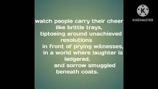 SEASONAL INSTRUCTIONS - POEM | IMPORTANT INSTRUCTIONS FOR THE FESTIVE PERIOD | FESTIVITIES 