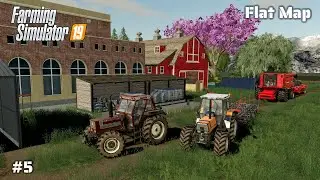 Final - Harvesting, Building Sell Points - #5 Farming Simulator 19 Timelapse Series