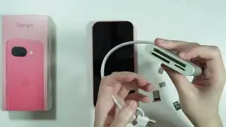 Google Pixel 9a: как использовать карту памяти (microSD)