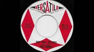 Fred Bridges - Baby Don't Weep - US Versatile Records released 1962