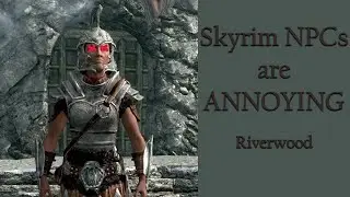 Skyrim NPCs are annoying - Riverwood