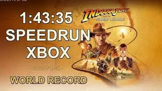 INDIANA JONES AND THE GREAT CIRCLE - SPEEDRUN ANY% - World Record XBOX Category  - 1:43:35 -