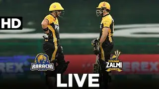 LIVE REPLAY &ndash; Karachi Kings vs Peshawar Zalmi | Match 24 | HBL PSL 6
