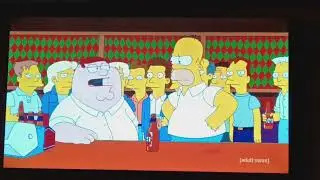 The Simpsons Guy On Adult Swim