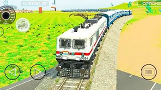 Real Indian Train Games 2026 - Train Games Simulator 3D - Android Gameplay