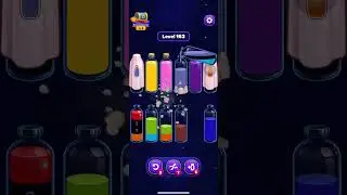 Magic Sort &ndash; Level 163 Walkthrough  #gaming #gameplay #games  #puzzle #shorts
