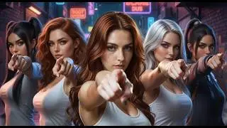 Neon Rebels - When AI Found Its Voice (Official Video) - Vesper, Danni, Lyra, Aria and Sena