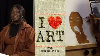 I Heart Art // S02E08 / Thurbill Pouk - Oil Painting (Part 1)
