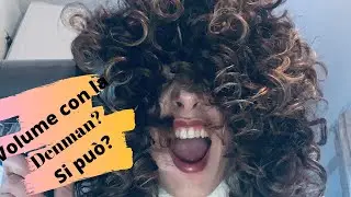 Capelli ricci| più volume con la Denman brush