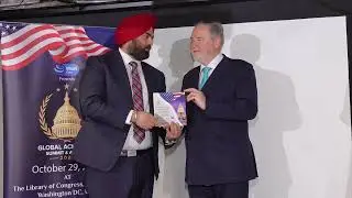 Dr. Gurbeer Singh Gill - Global Achievers Summit & Awards 2025 | Washington DC, USA