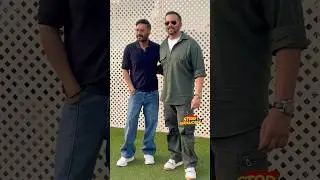 Ajay Devgn and Rohit Shetty snapped in juhu 🔥😎!