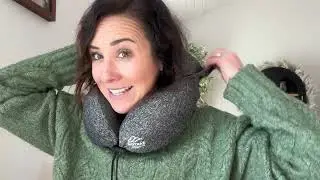 SKYTRAX COMF Travel Pillow with XL Hood Overview | Is It Really Worth It? #amazoninfluencer #ad