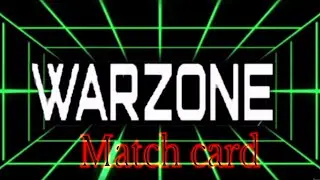 Wwe 2k19 AOA Warzone Match card