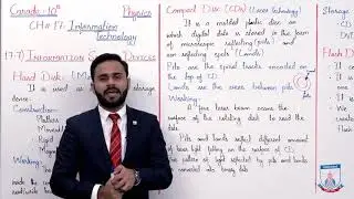 Class 10 - Physics - Chapter 17 - Lecture 9 - 17.7 Information Storage Devices P-2 - Allied Schools