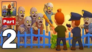 Base Defense: Zombies attack - Gameplay walkthrough Part 2 - Zombies attack in waves.