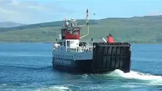 MV Loch Tarbert Leaving Tobermory