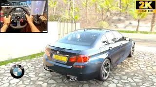 860HP BMW M5 - Forza Horizon 5 | Logitech G29 Steering Wheel Gameplay