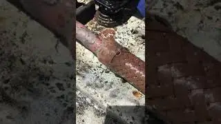 AitchVackCJ at Dave N Busters changing a Suction Line vibration eliminator.I found a leak!🥳(Part 0)