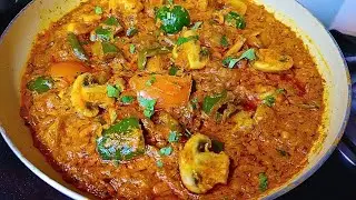 बिना प्याज पीसे मशरूम की ऐसी सब्जी बनाएं जिसके आगे पनीर भी फेल |mashroom sabji recipe| sabji recipe|