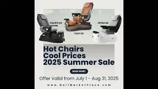 Summer Just Got More Stylish! #pedicurechair #nailsalon #nailsalondesign #nailtech #nailtechlife