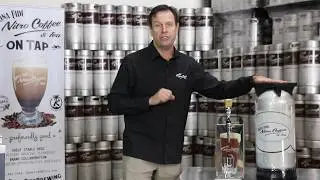 Nitro Coffee Key Keg presentation Bona Fide