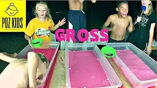 Kids vs Food Extreme Challenge Gross Challenge I Whoppers - Shopkins - Finding Dory - Disney Prizes